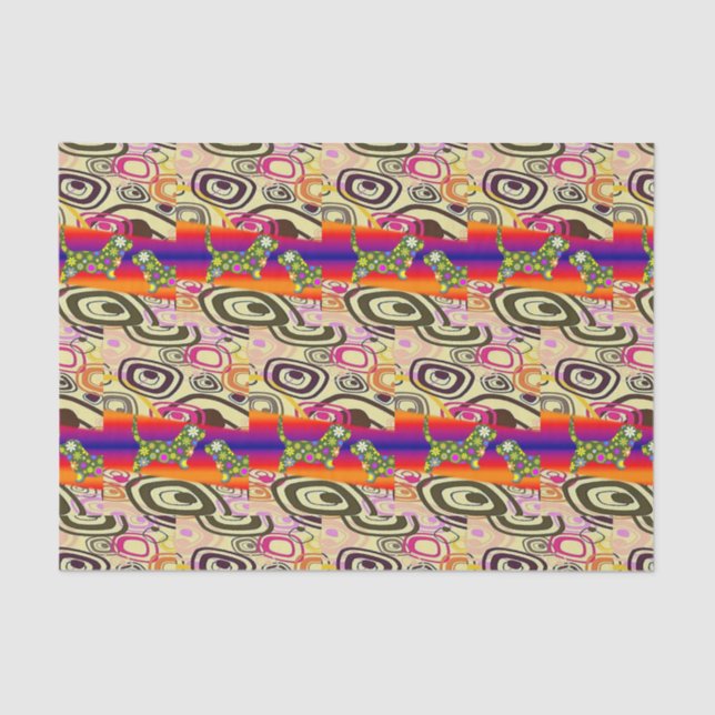 Decorative tissue paper Floral (Front)