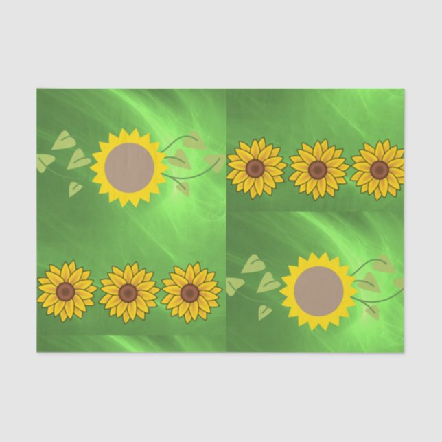 Decorative tissue paper floral (Front)