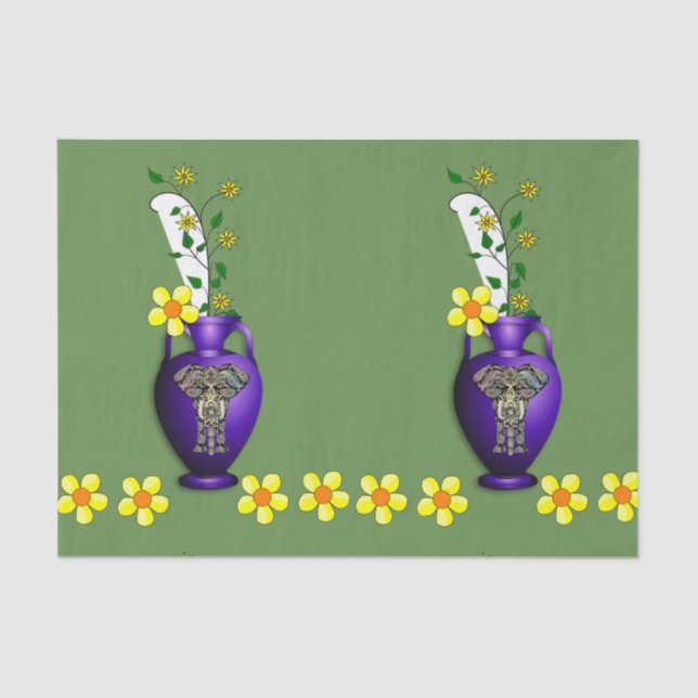 Decorative tissue paper Floral (Front)