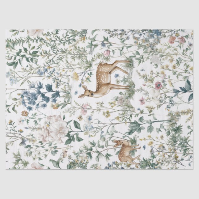  Decorative Tissue Paper Forest Animal (Front)