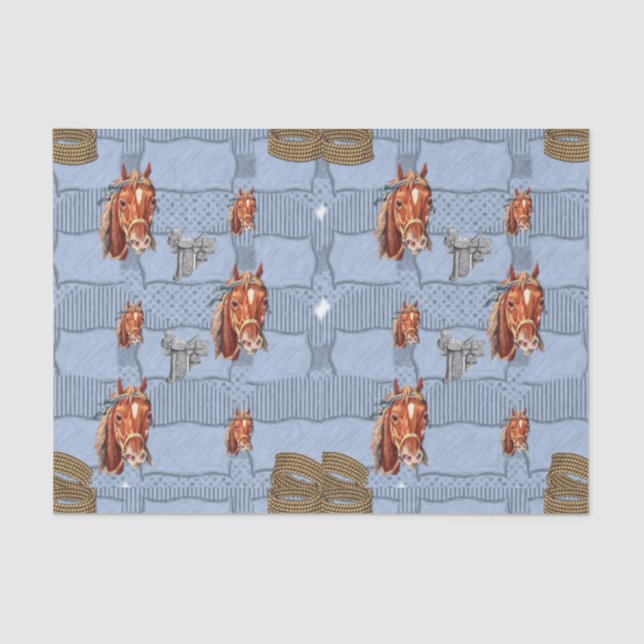 Decorative tissue paper Horse (Front)