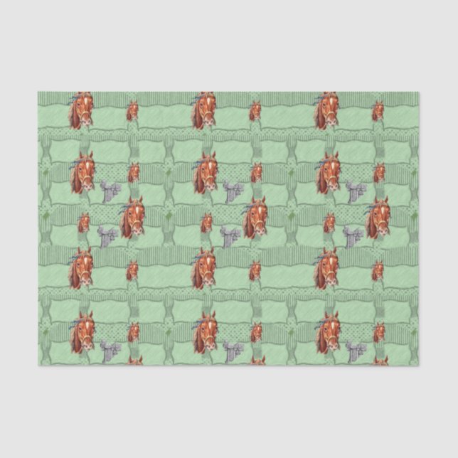 Decorative tissue paper Horse (Front)