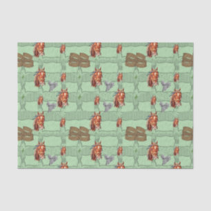 Decorative tissue paper Horse