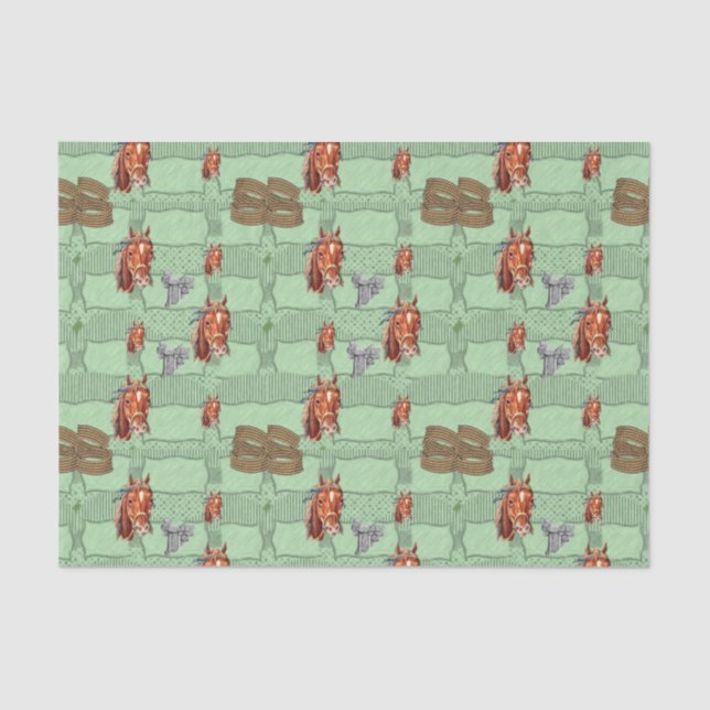 Decorative tissue paper Horse (Front)