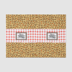 Decorative tissue paper Leopard