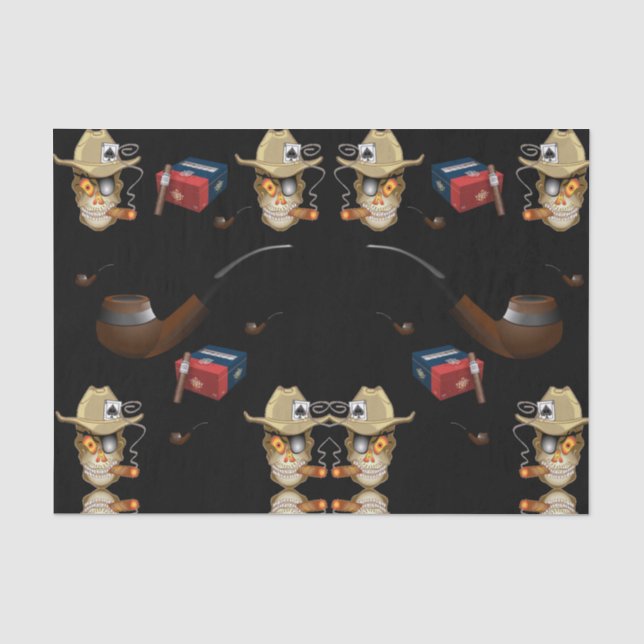 Decorative tissue paper mancave cigars (Front)