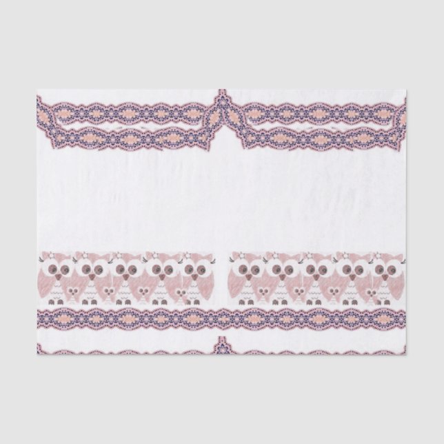 Decorative tissue paper Owl (Front)