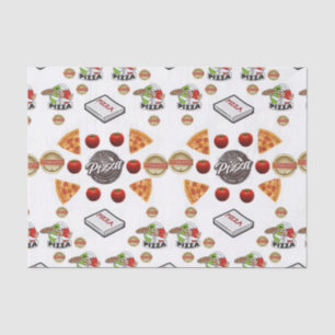 Decorative tissue paper Pizza
