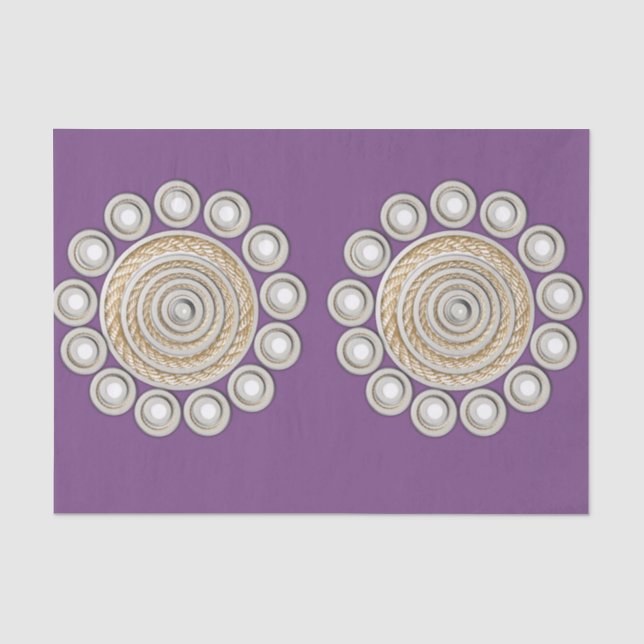 Decorative tissue paper Rope (Front)