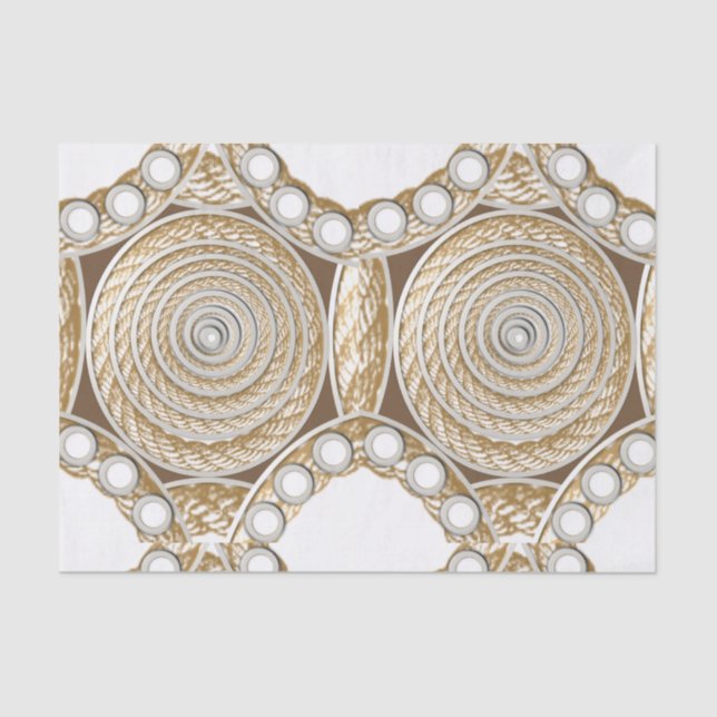 Decorative tissue paper Rope (Front)