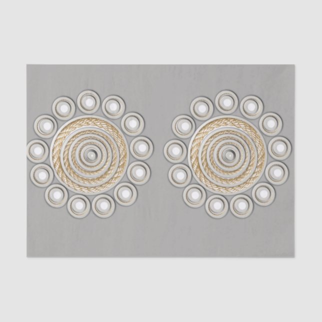 Decorative tissue paper Rope (Front)