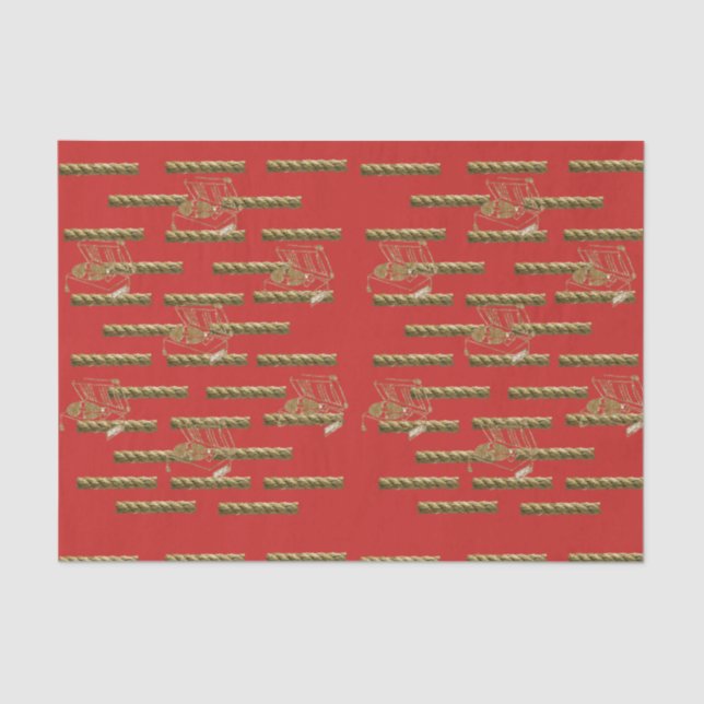 Decorative tissue paper Rope (Front)