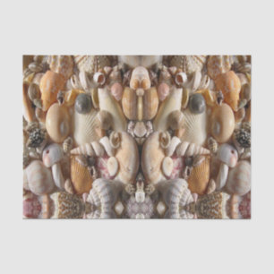 Decorative tissue paper seashells