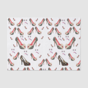 Decorative tissue paper shoes