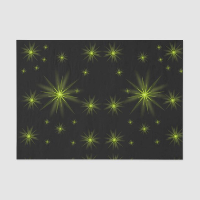 Decorative tissue paper stars (Front)