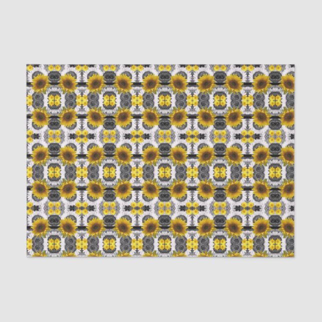 Decorative tissue paper Sunflower (Front)