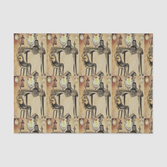 Decorative tissue paper vintage photos (Front)