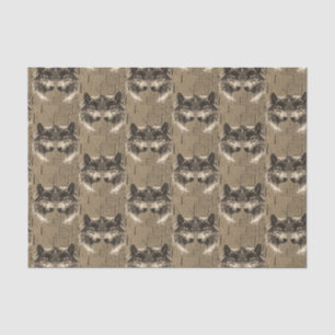 Decorative tissue paper Wolf