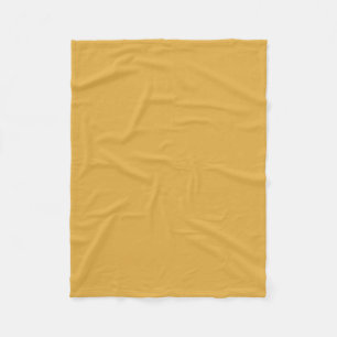 Decorative Trend Colour Yellow Brown Template Chic Fleece Blanket