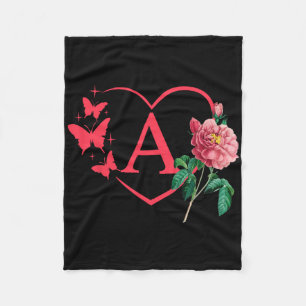 Decorative Valentine Fleece Blanket