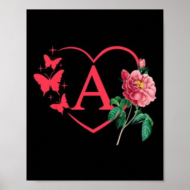 Decorative Valentine  Poster (Front)