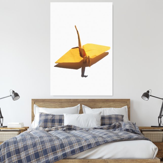 decorative wall art lucky origami crane (Insitu(Bedroom))