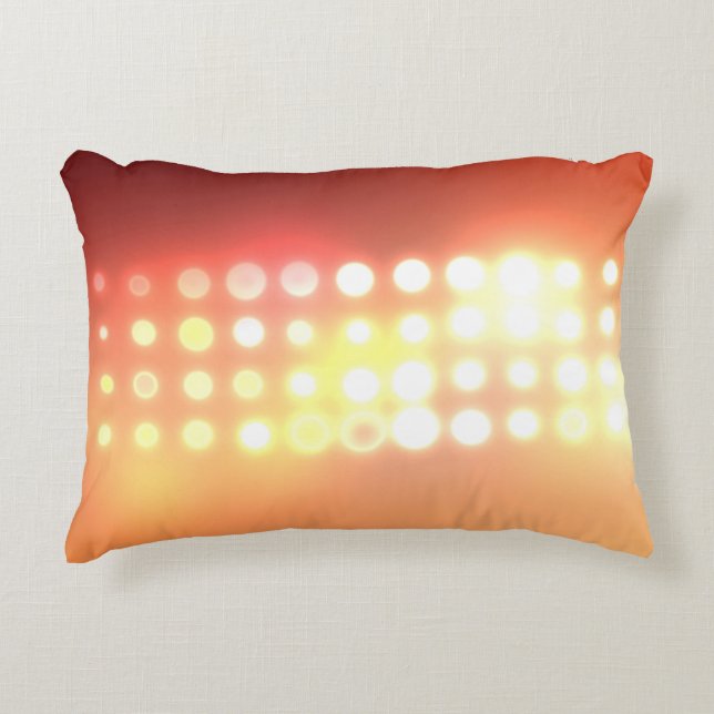 Decorative white trees. Winter branches. A hand-dr Accent Pillow (Front)