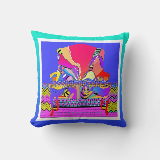 Decorator Chair Throw Pillow (Front)