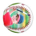 Décorez la balle de baseball avec le nom et le num