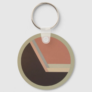 DecoSphere keychain (mauve/black)
