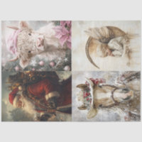 Decoupage 4 Designs Santa Highland Cow Angel Horse