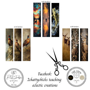 Decoupage Antique Handsaws Wildlife Art  Wrapping Paper Sheet