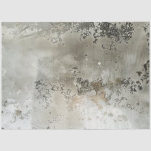 Decoupage Antique Mirror Faux Finish Coordinating Tissue Paper