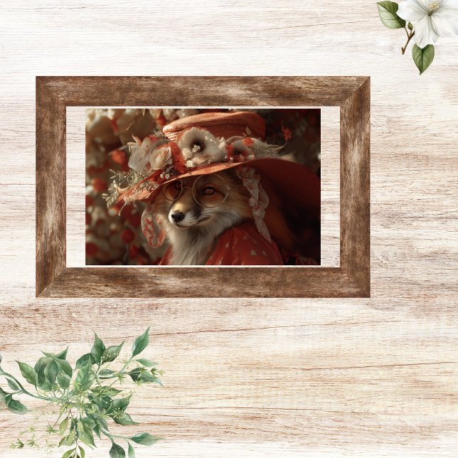 Decoupage Autumn Fox Rustic Southern Charm  Tissue Paper (Creator Uploaded)