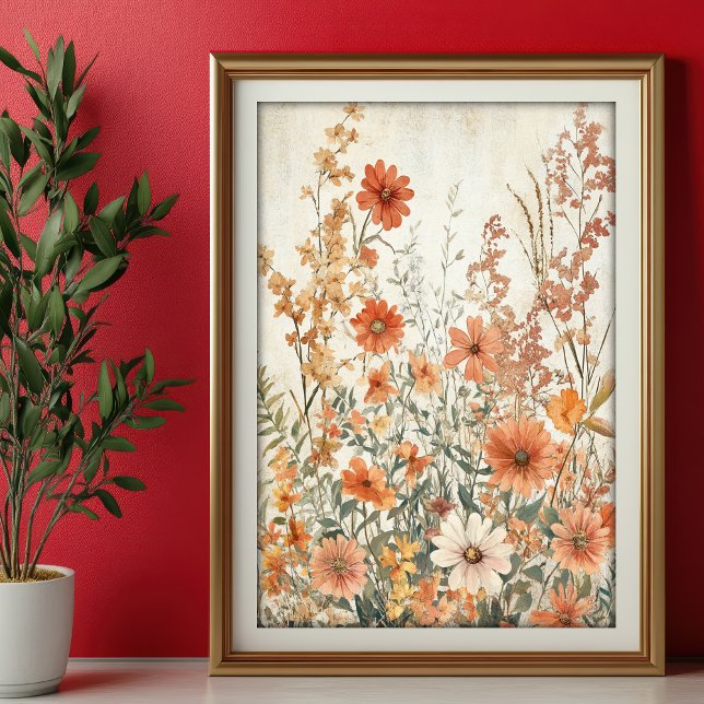 Decoupage Autumn Wildflowers Tissue Paper Var06 (Creator Uploaded)