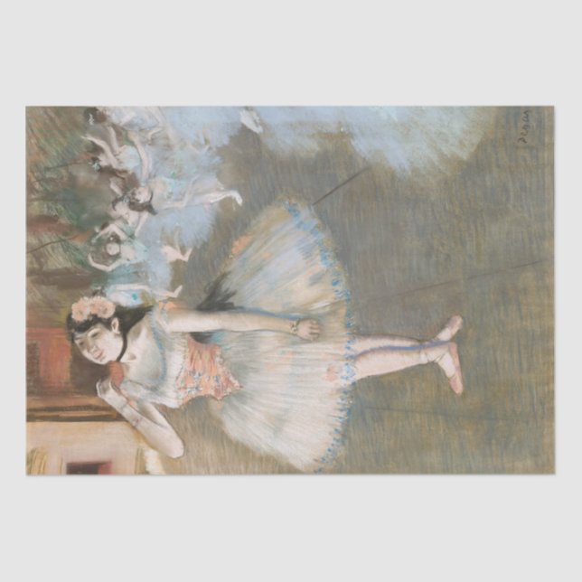 Decoupage Ballet The Star Wrapping Gift Tissue Paper (Front)