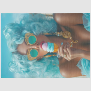 Decoupage Bold Summer Vibes Sun Kissed Treats Tissue Paper