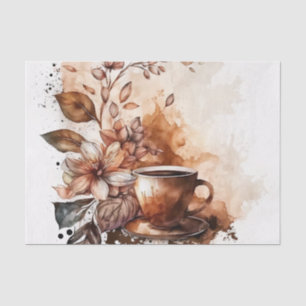 Decoupage crafters coffee lovers  tissue paper