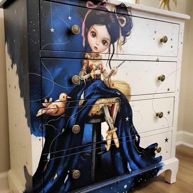 Decoupage Dark Circus Doll Tissue Paper (Creator Uploaded)