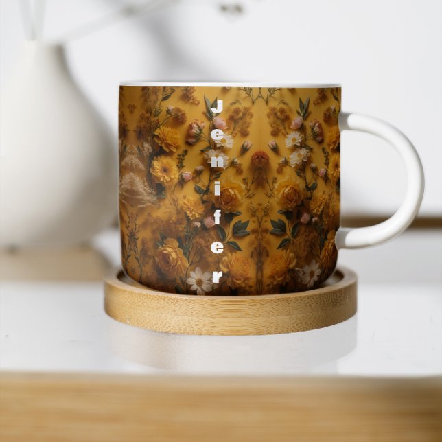 Découpage d'arrière-plan d'une Mug Floral Boho de  (Créateur téléchargé)