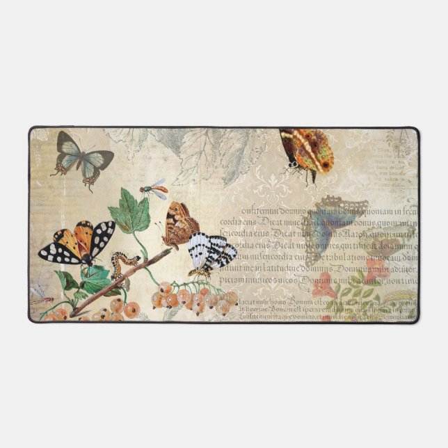 Découpage de l'éphémère de papillon vintage (Recto)