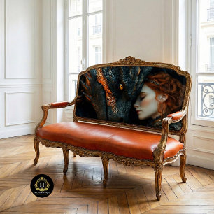 Decoupage Dragon Warrior Woman Tissue Paper