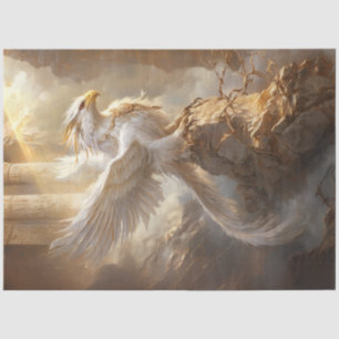 Decoupage Dramatic Griffon Ancient Columns Royal  Tissue Paper