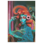 Decoupage Exaggerated Featured Person Whimsical 