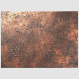 Decoupage Faux Finish Rustic Copper Finish Tissue Paper