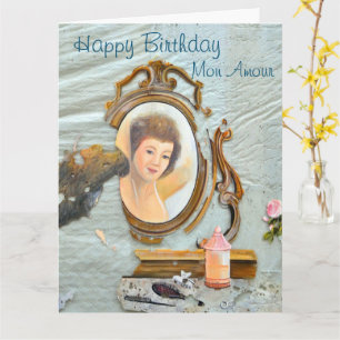 Decoupage Francais Card