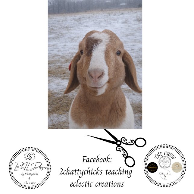 Decoupage Jerry Goat  Tissue Paper (Creator Uploaded)