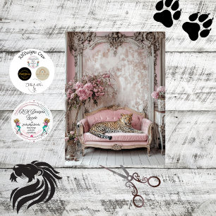 Decoupage Lavish Leopard Romantic Whimsical Room Tissue Paper