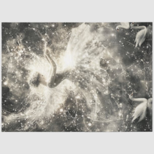 Decoupage Luminous Ballerina Dancing Magically Tissue Paper