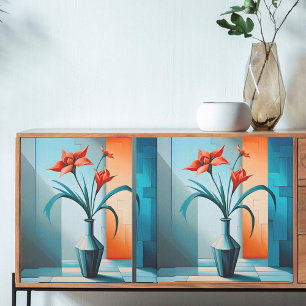 Decoupage Modern Floral Elegance Tissue Paper